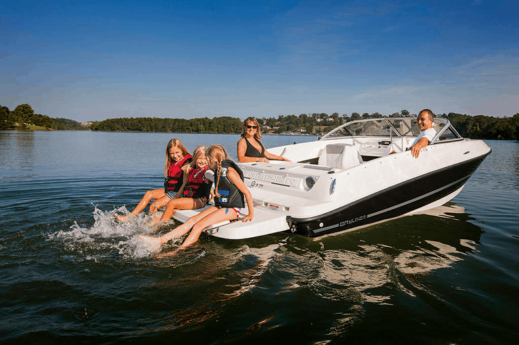 Motor Boat Types Explained Bowrider Boats