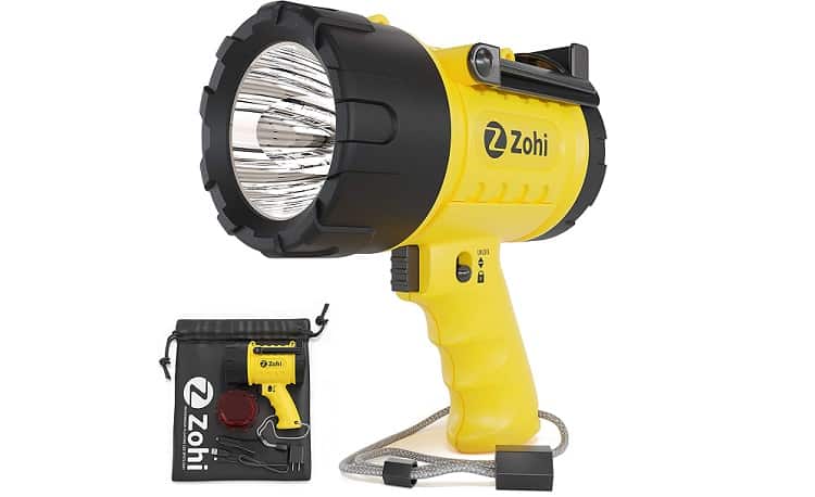 ZOHI 15L LED Super Bright Flashlight