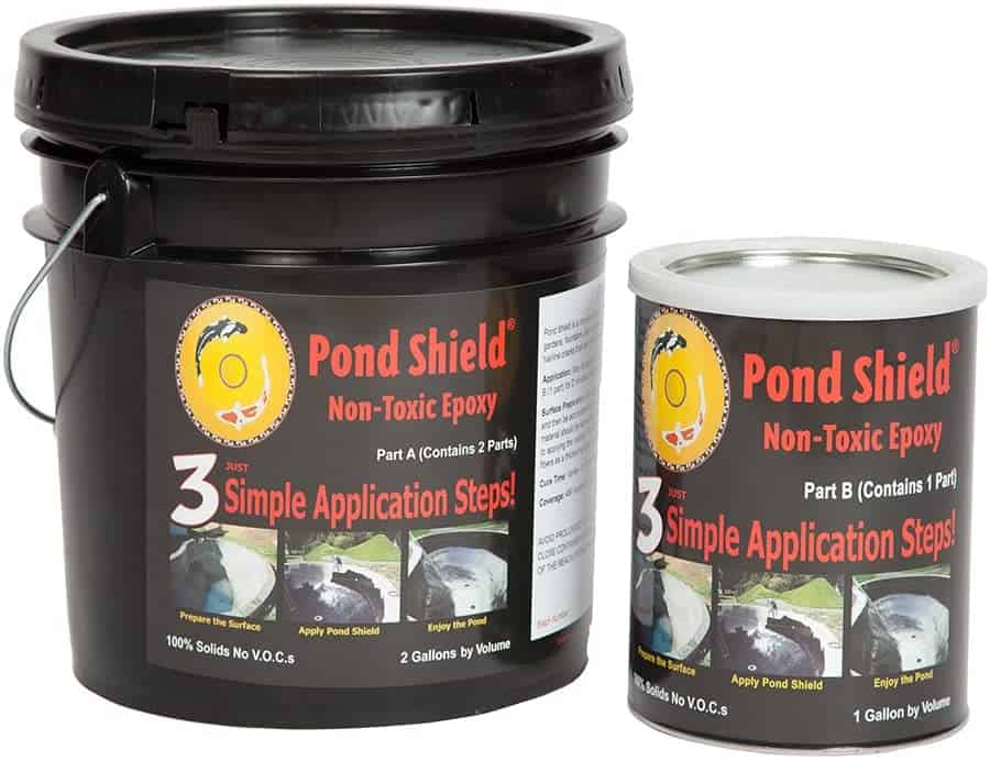 Pond Armor SKU-CLEAR-3GA Non-Toxic Pond Shield Epoxy Paint