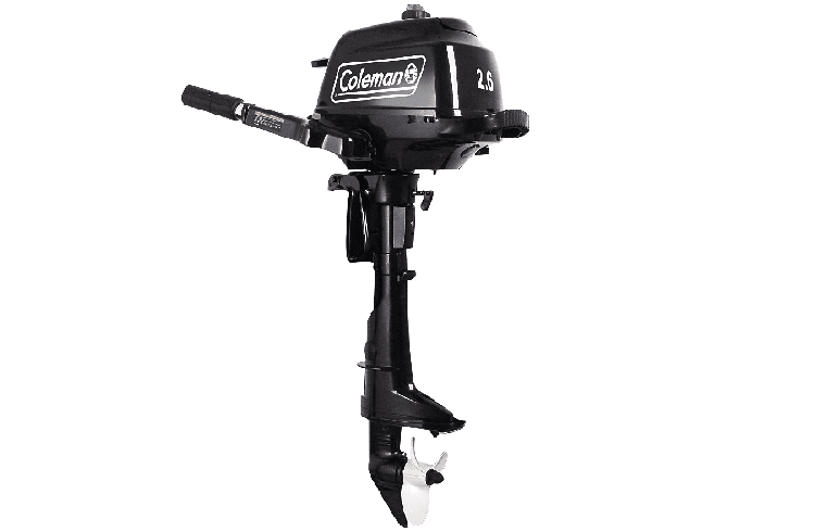 4-Stroke 2.6HP Coleman Powersports Outboard Motor with Short Shaft