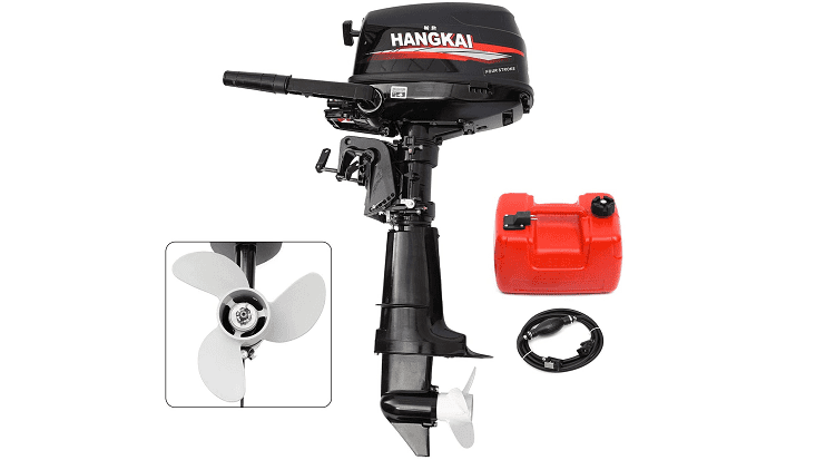 Hangkai 3.5HP Stroke 2 Stroke Outboard Boat Motor