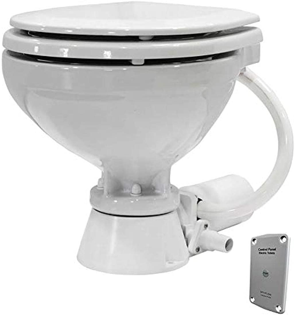 Johnson Pumps 80-47435-01 AquaT Compact Standard Electric Marine Toilet